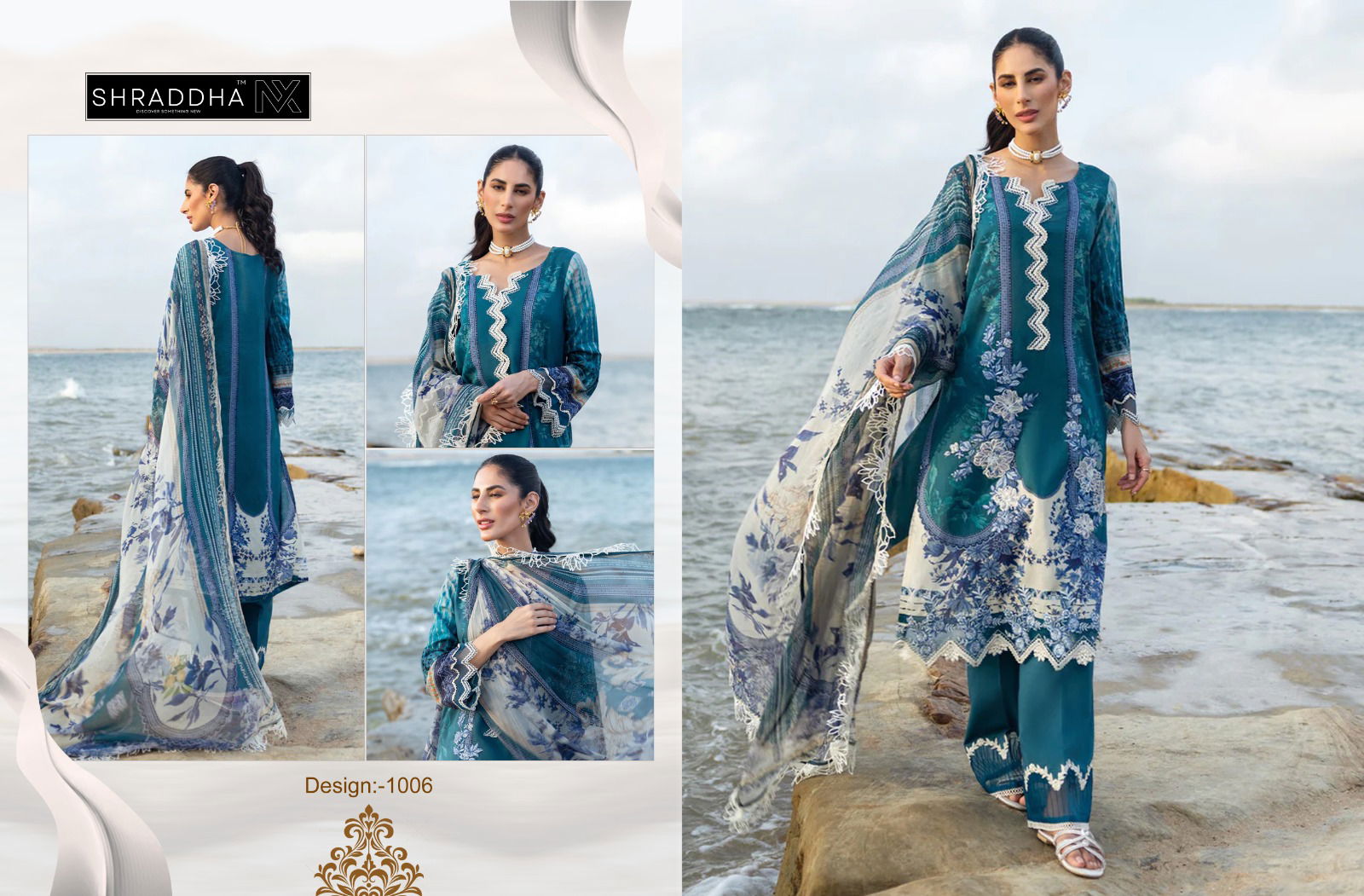 Shraddha Nx Queen Court Vol 1 Cotton Pakistani Suits Catalog
